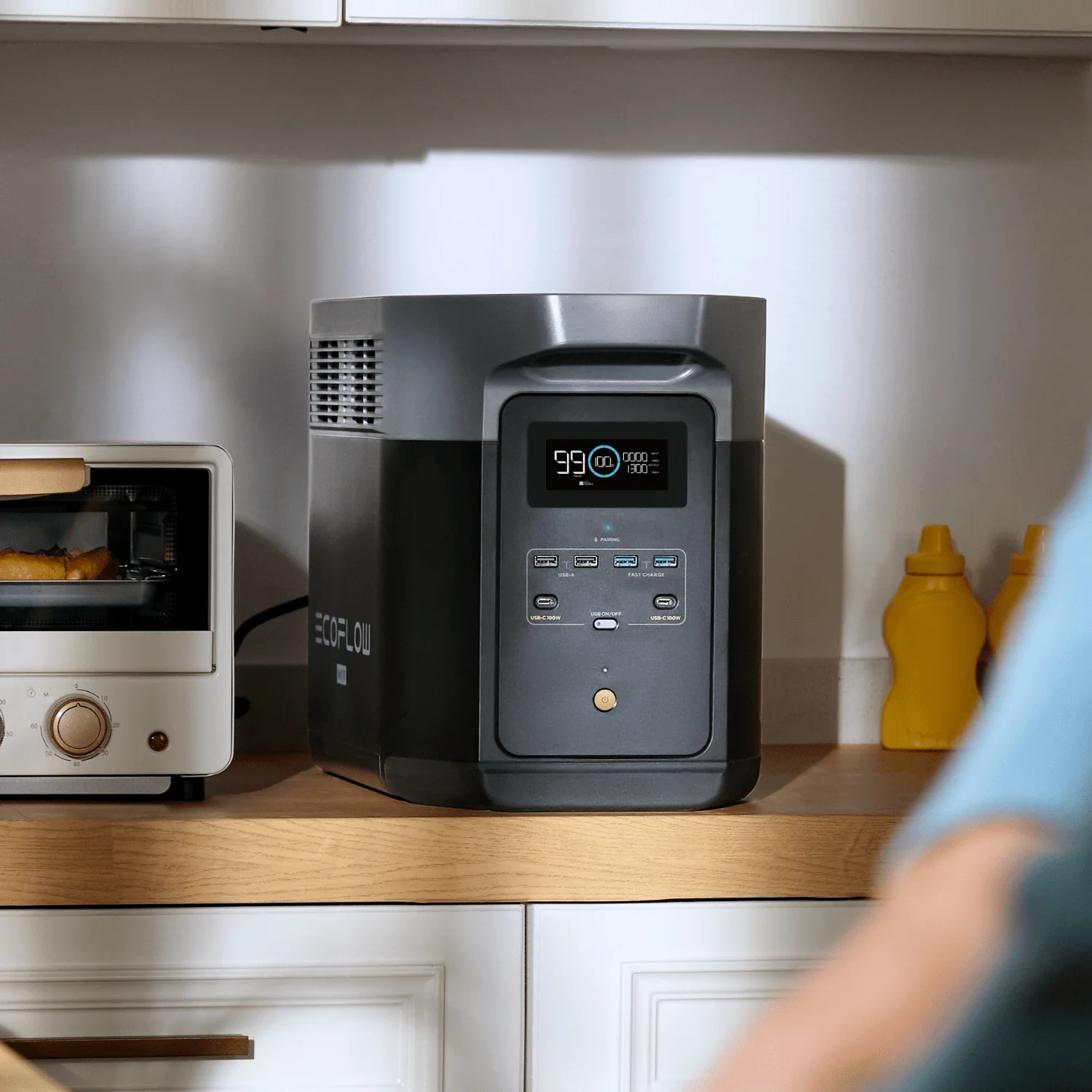 EcoFlow DELTA 2 Max en uso