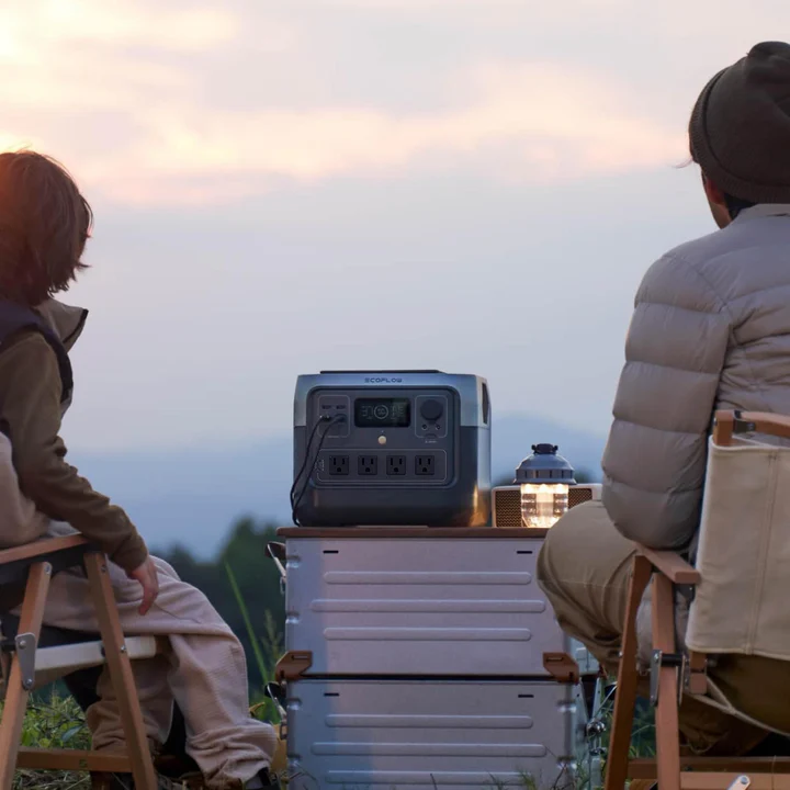 EcoFlow RIVER 2 Pro en uso